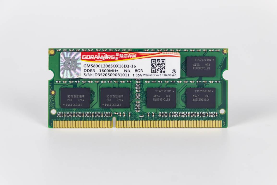 劲芯 NB DDR3 1600 4GB/8GB